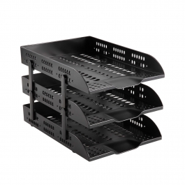 2 Tier File Tray/A4 Mesh Steel File Tray